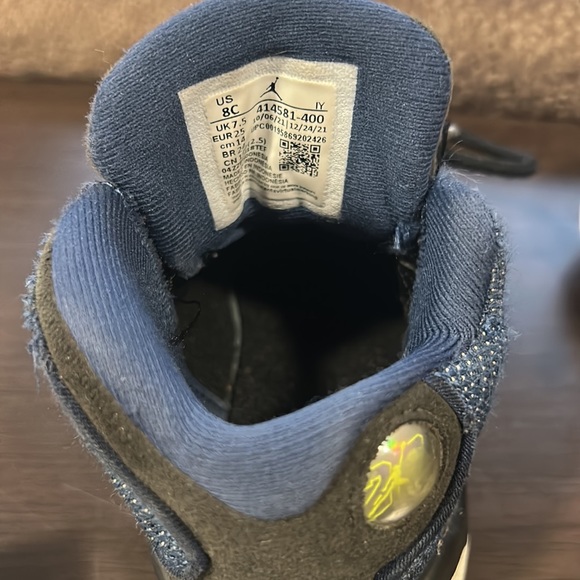 JORDAN RETRO 13 USED, 8C toddler - Picture 4 of 6